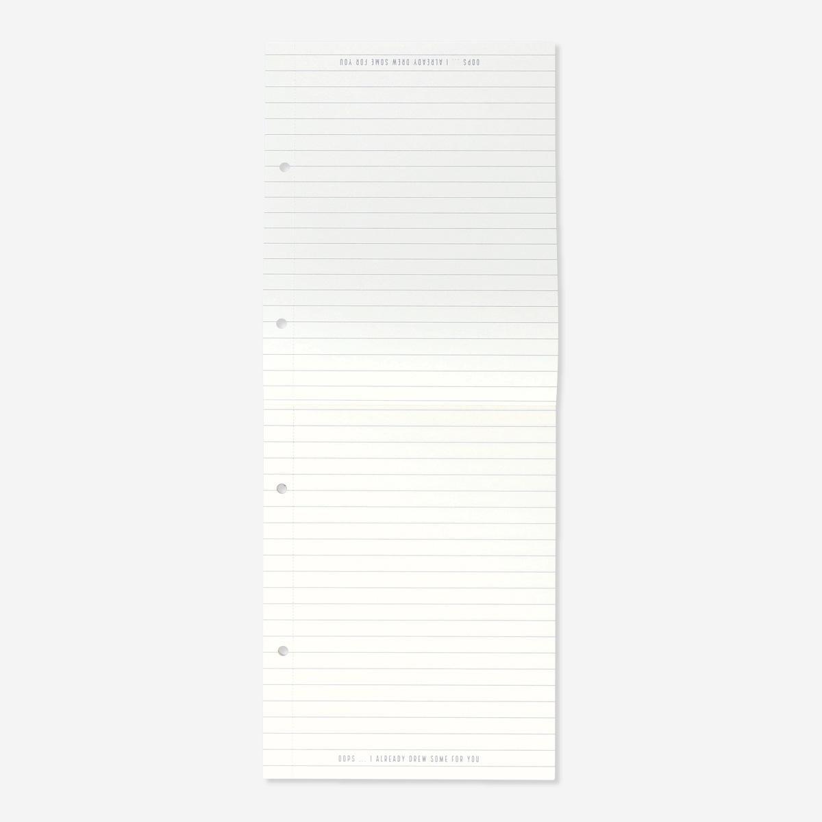 White Notepad. A5
