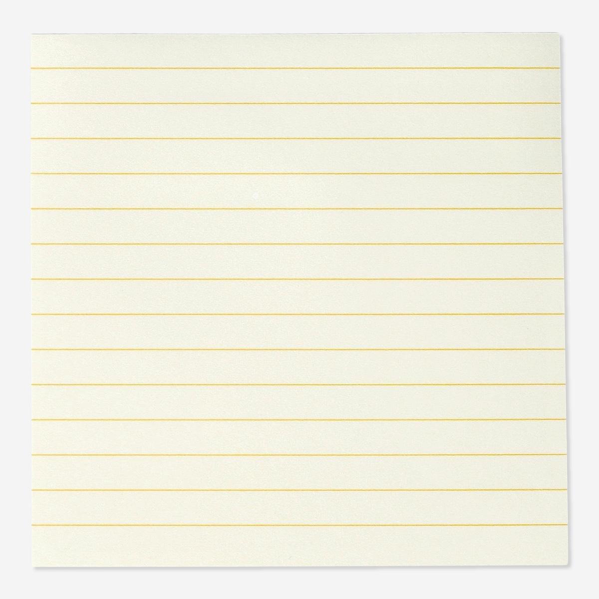 White Sticky Memos
