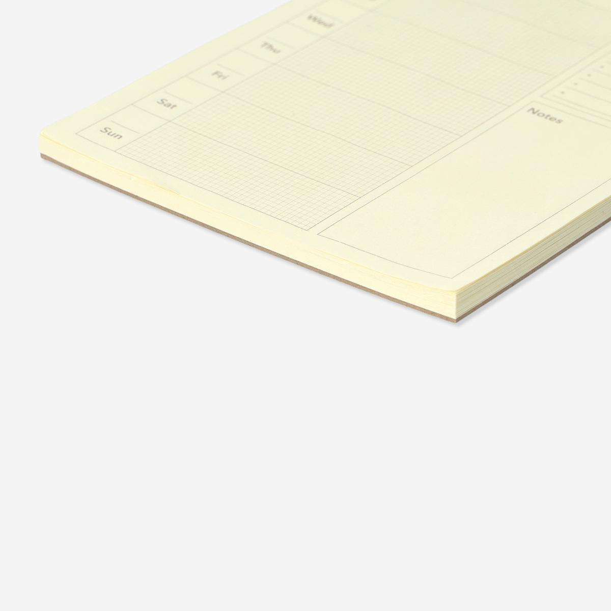 Beige Weekly Planner. A5
