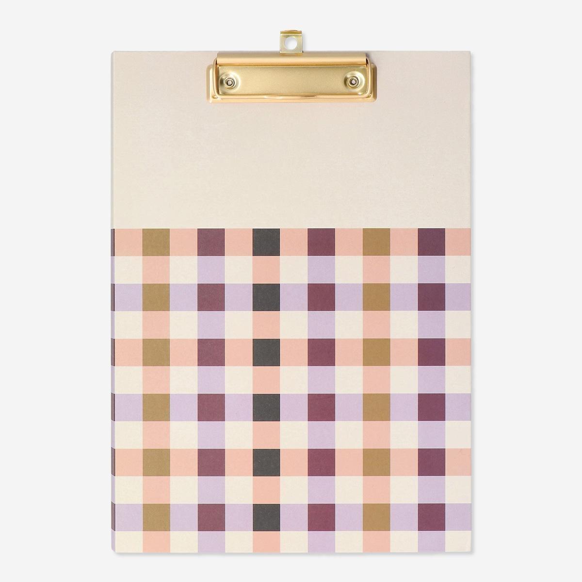 Multicolour clipboard. with paper pads