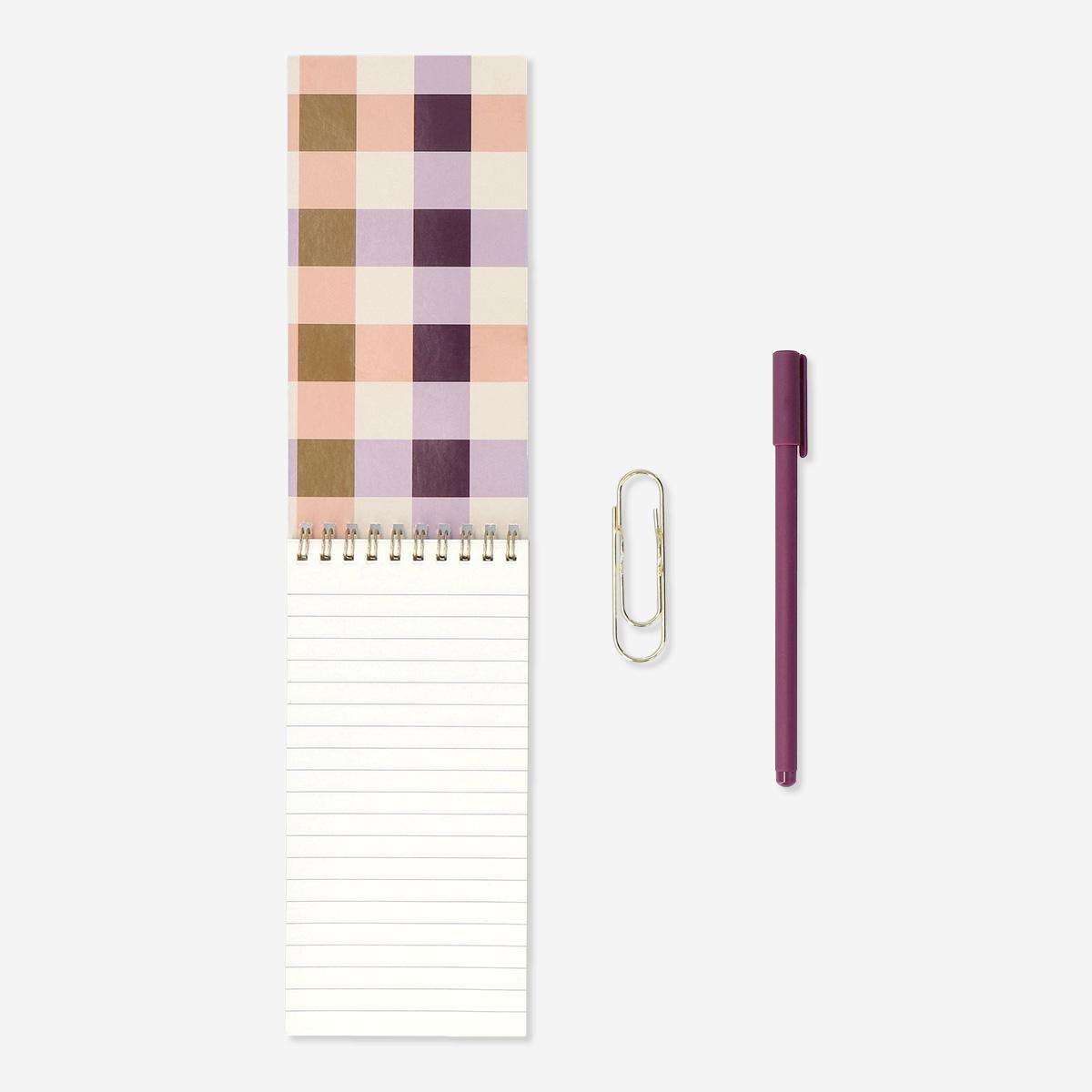 Multicolour notepad