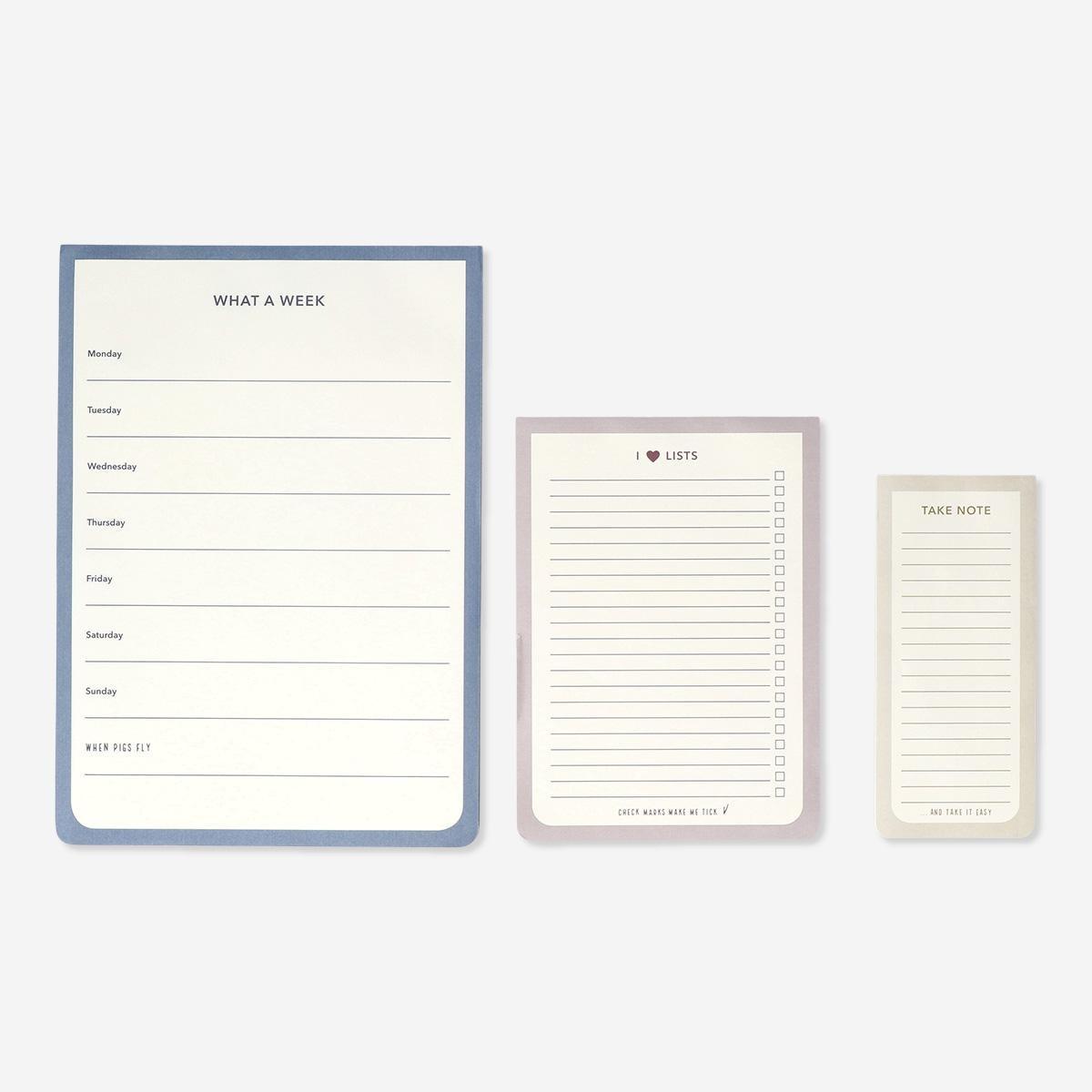 Multicolour Planner Pads