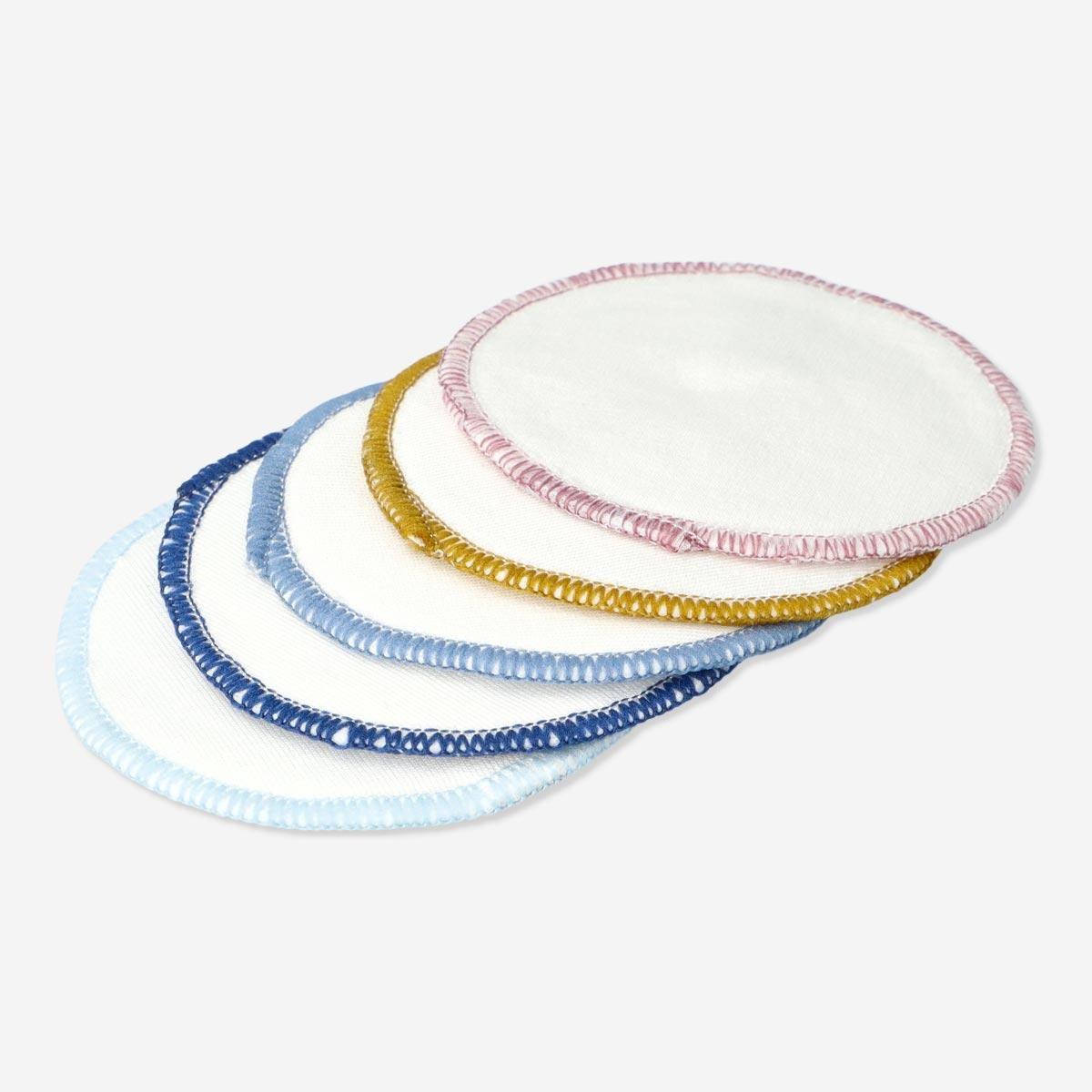 Multicolour reusable pads. 5 pcs