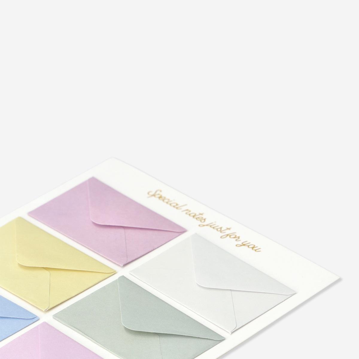Multicolour card with envelope