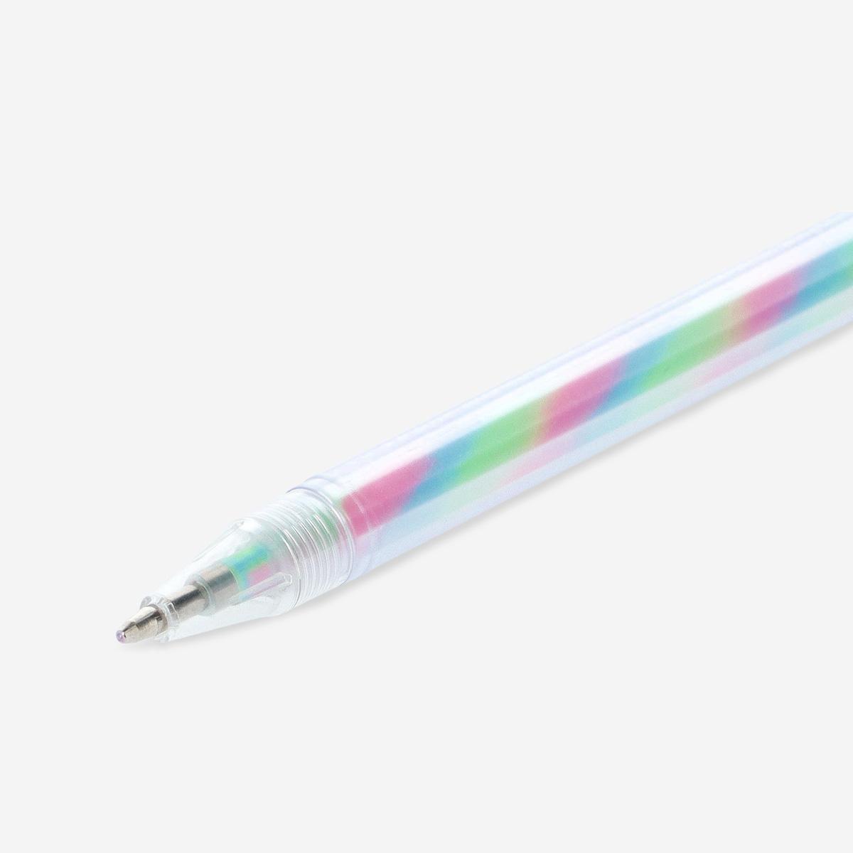 Multicolour Multi-Coloured Gel Ink Pens. 3 Pcs