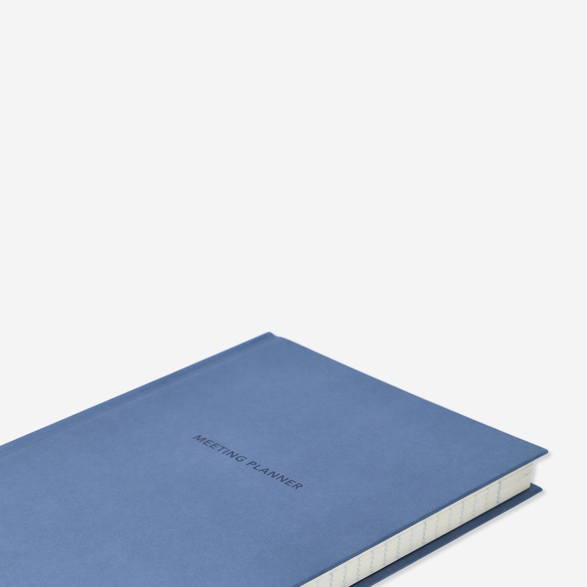 Blue Meeting Planner. A5