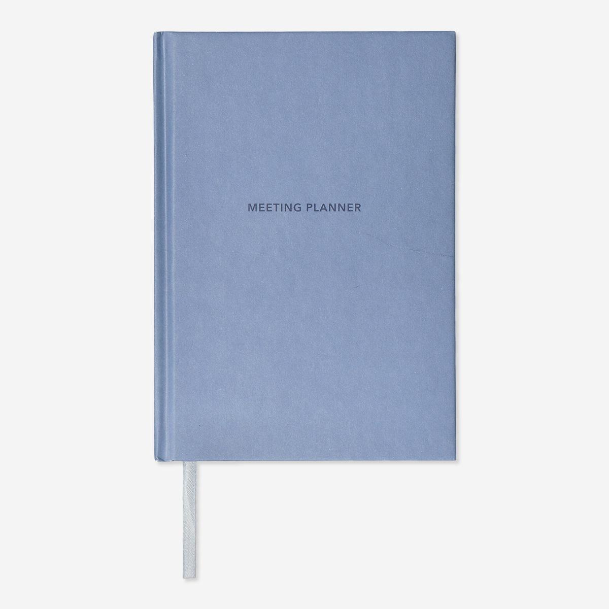 Blue Meeting Planner. A5