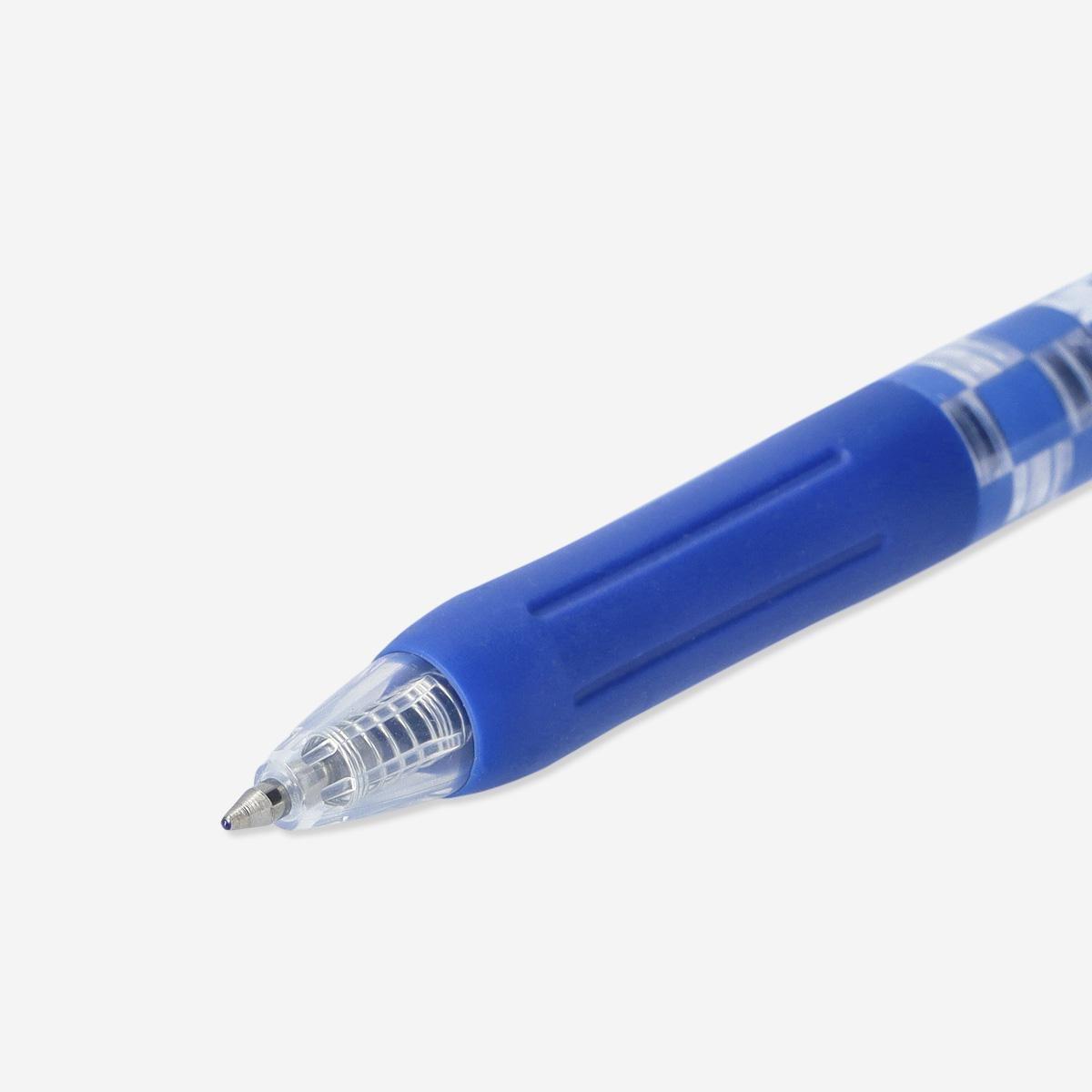Blue gel ink pens. 4 pcs
