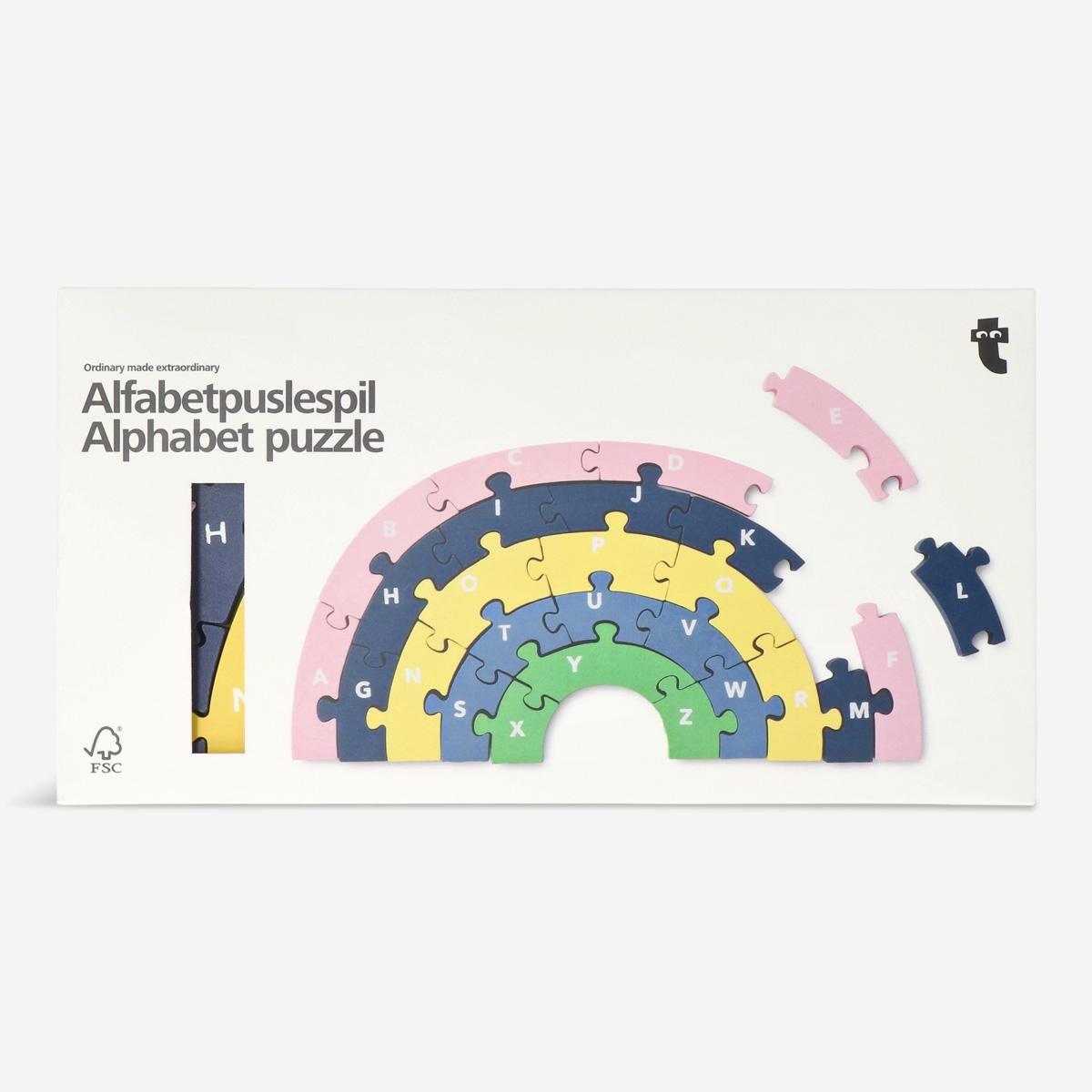 Multicolour Alphabet Puzzle