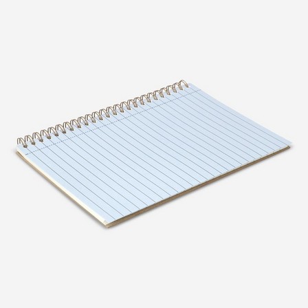 Blue notepad. a5