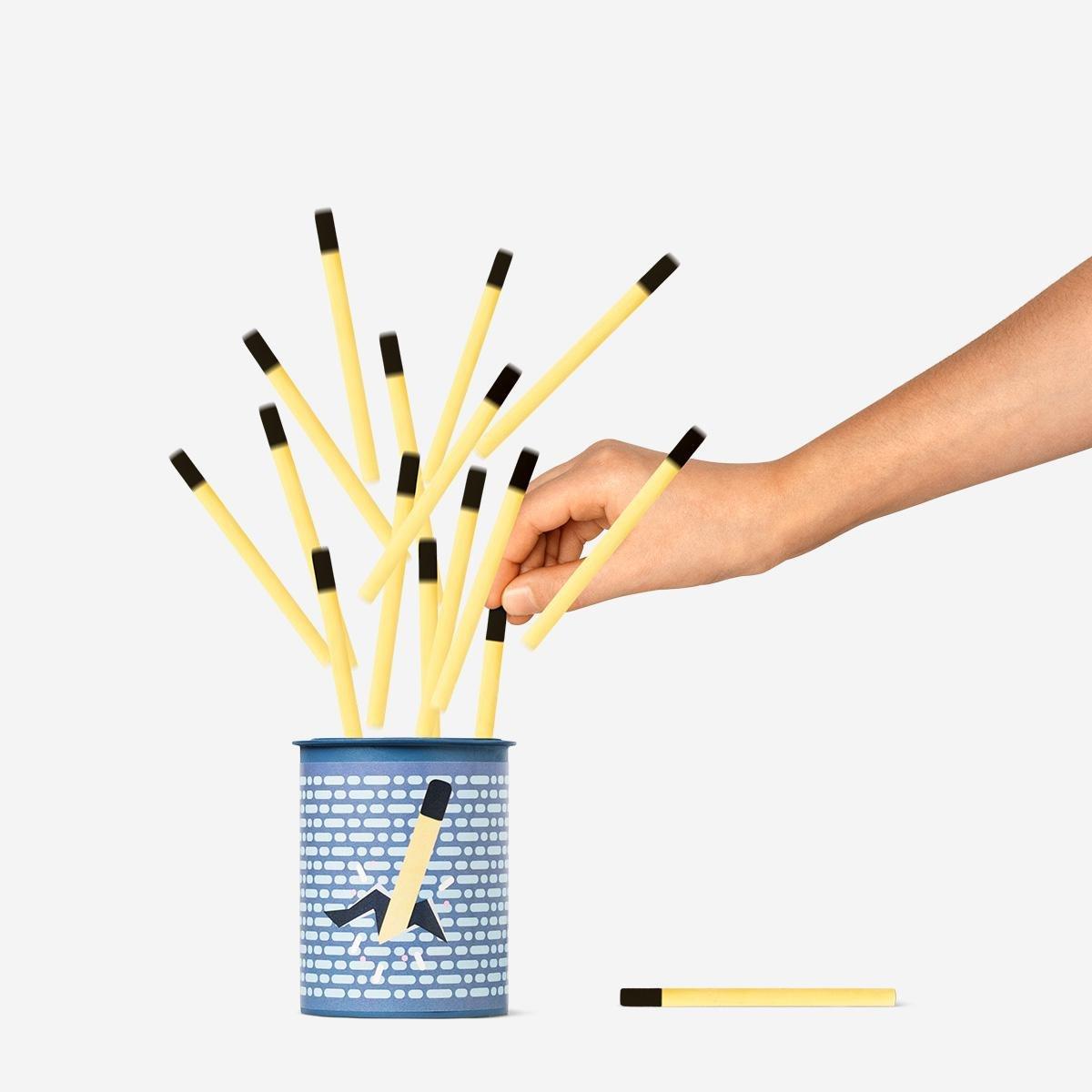 Multicolour popping pencils