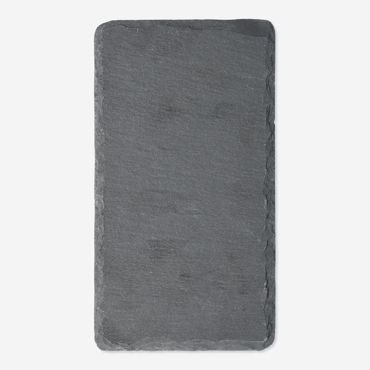 Black serving plate. small