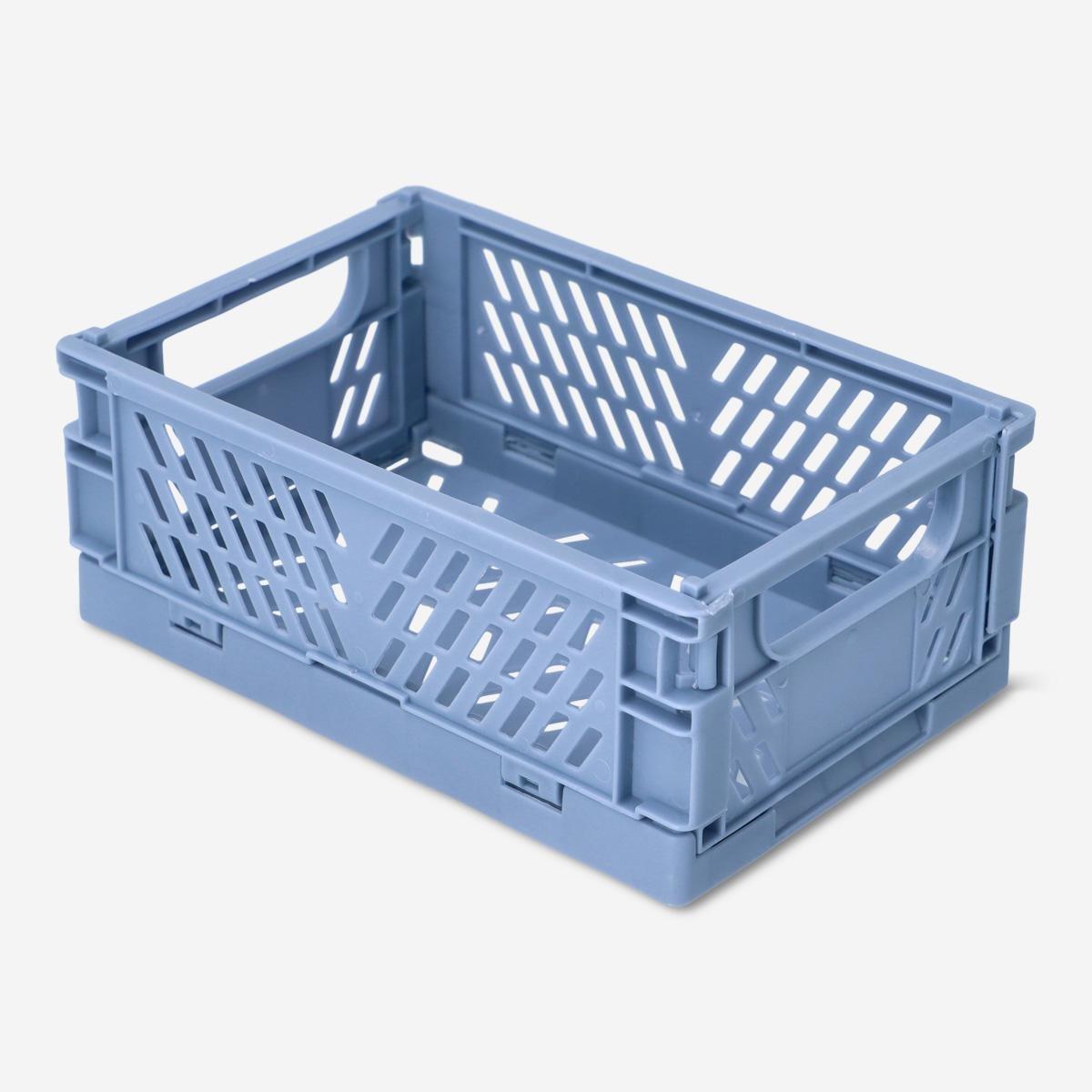 BLUE       Collapsible storage box. Small