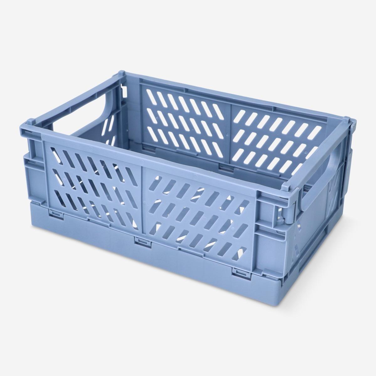 BLUE       Collapsible storage box. Large