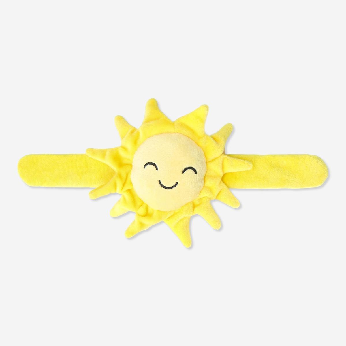 Yellow Snap Slap Bracelet