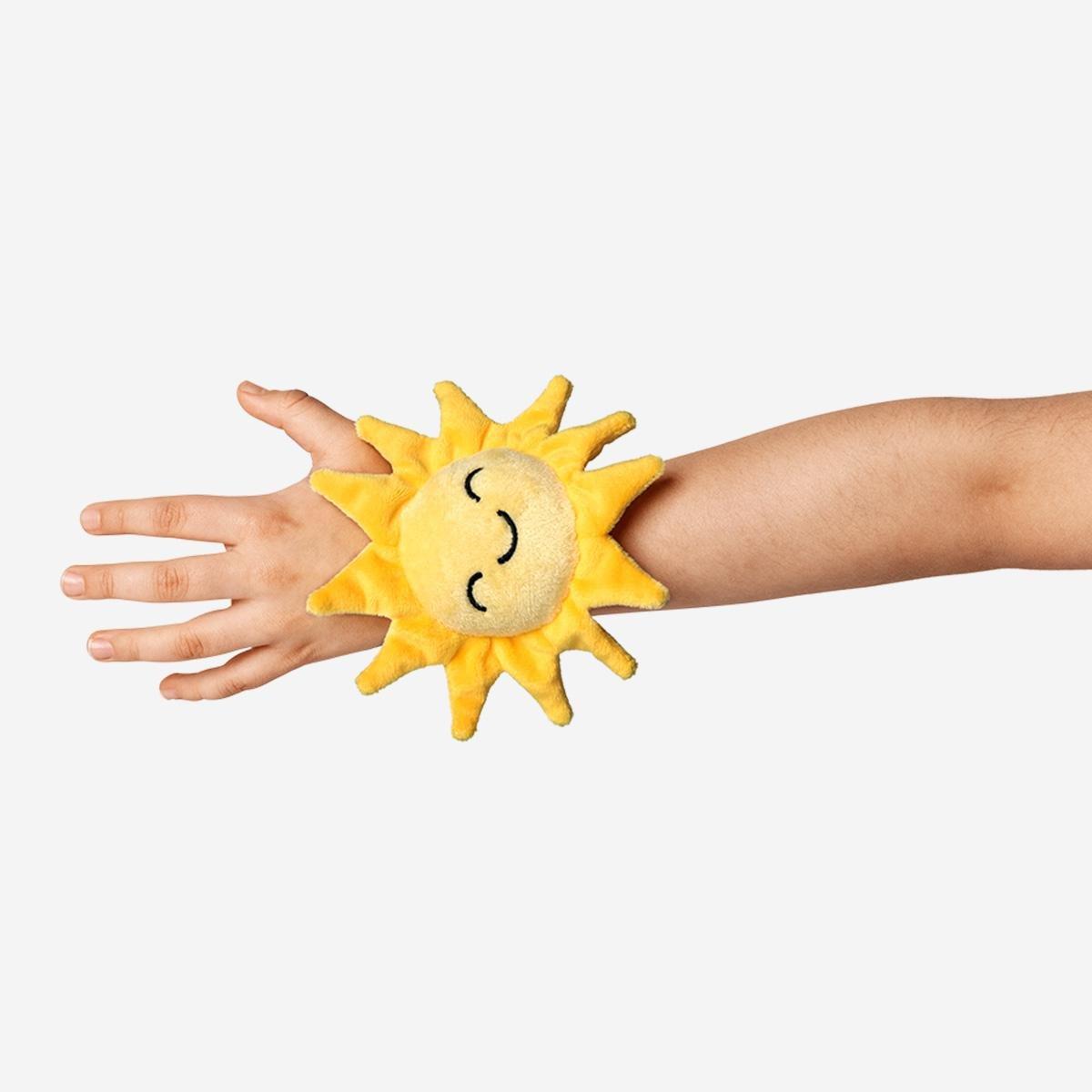 Yellow Snap Slap Bracelet
