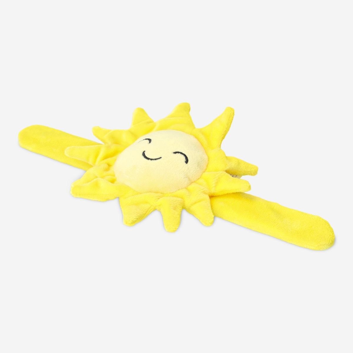 Yellow Snap Slap Bracelet