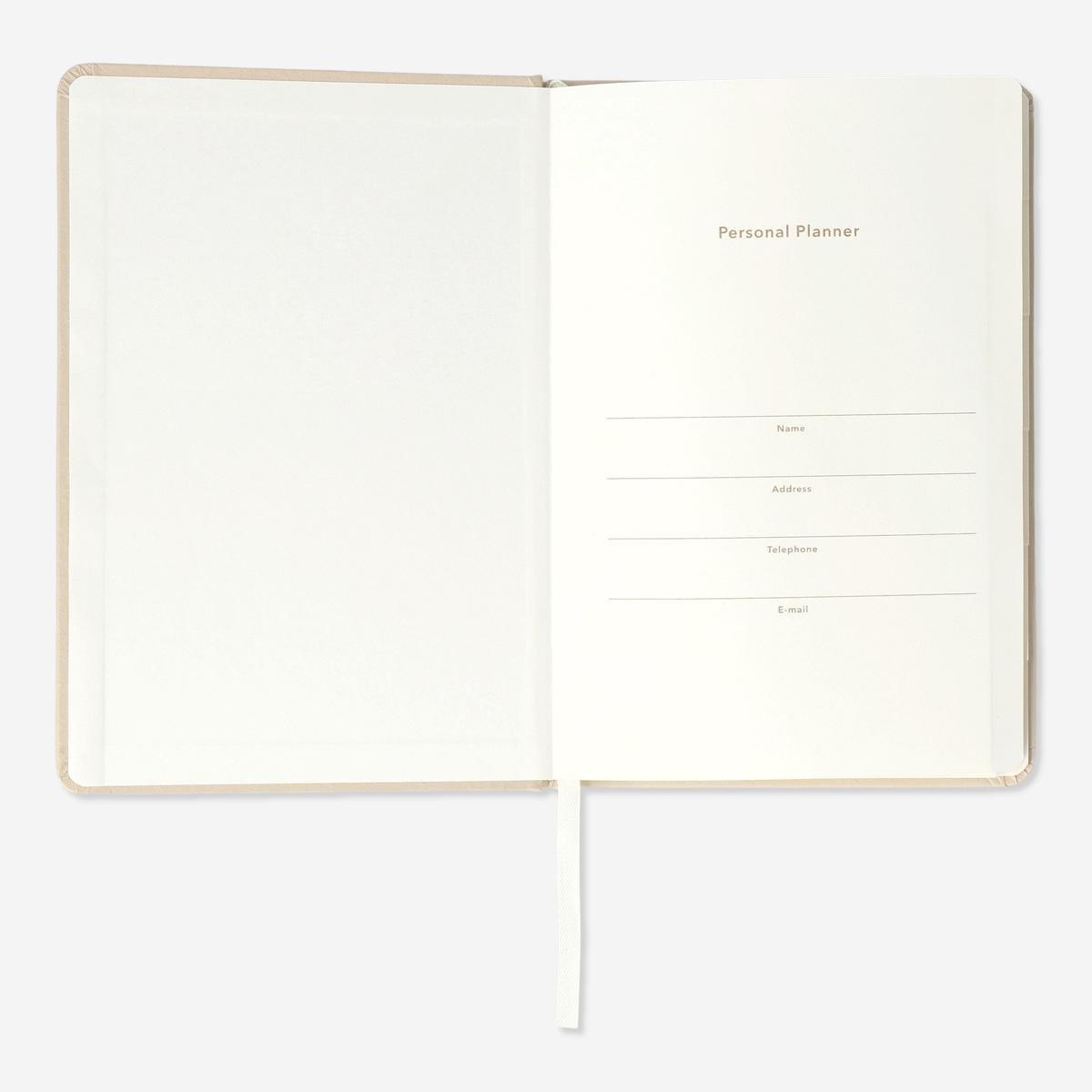 Brown Personal Planner. A5