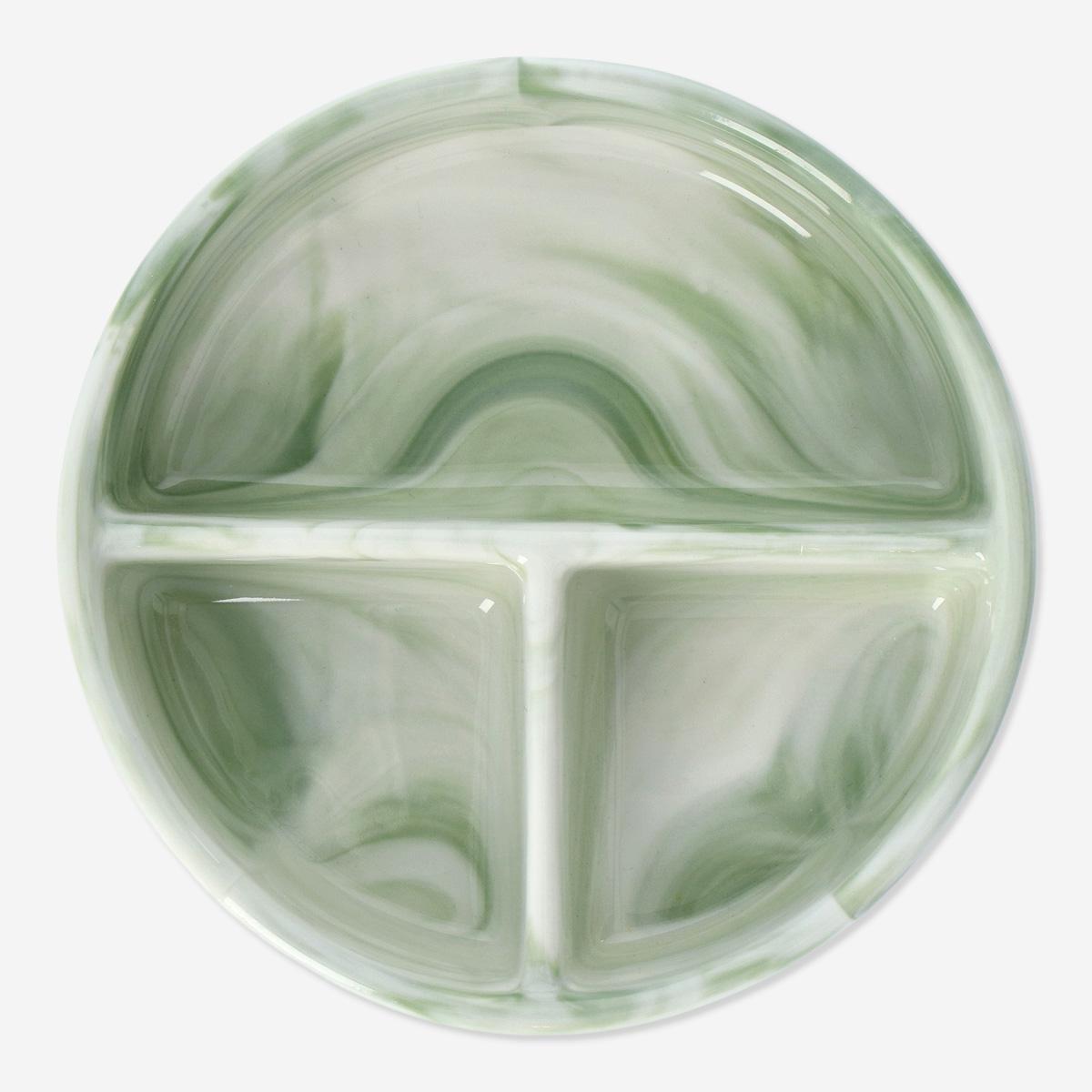 Green trinket tray