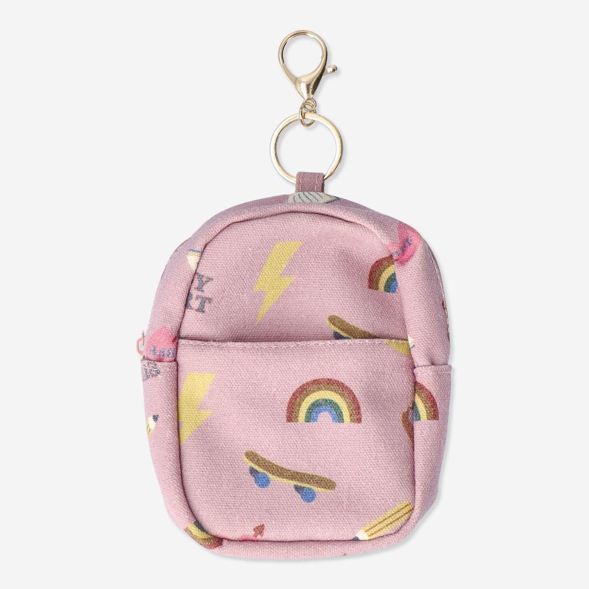 Multicolour Backpack. With Stationery Kit