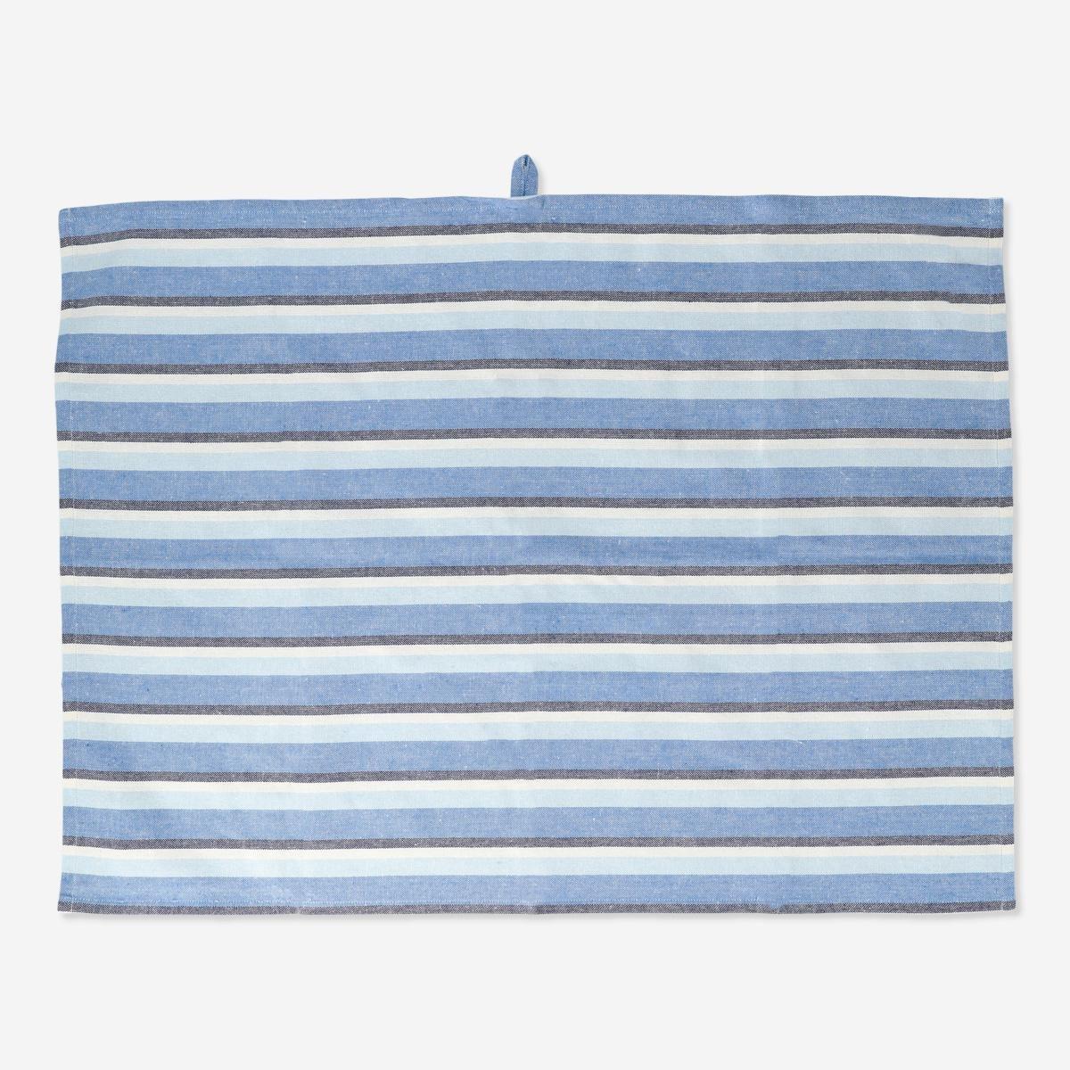 Blue tea towel. 50x70 cm