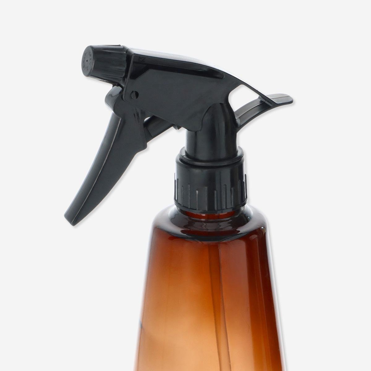 Brown mist spray bottle. large