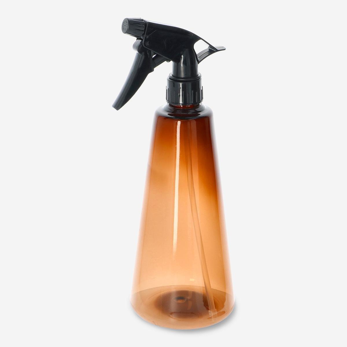 Brown mist spray bottle. large