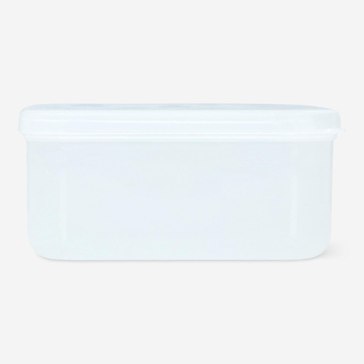 Blue snack box. large