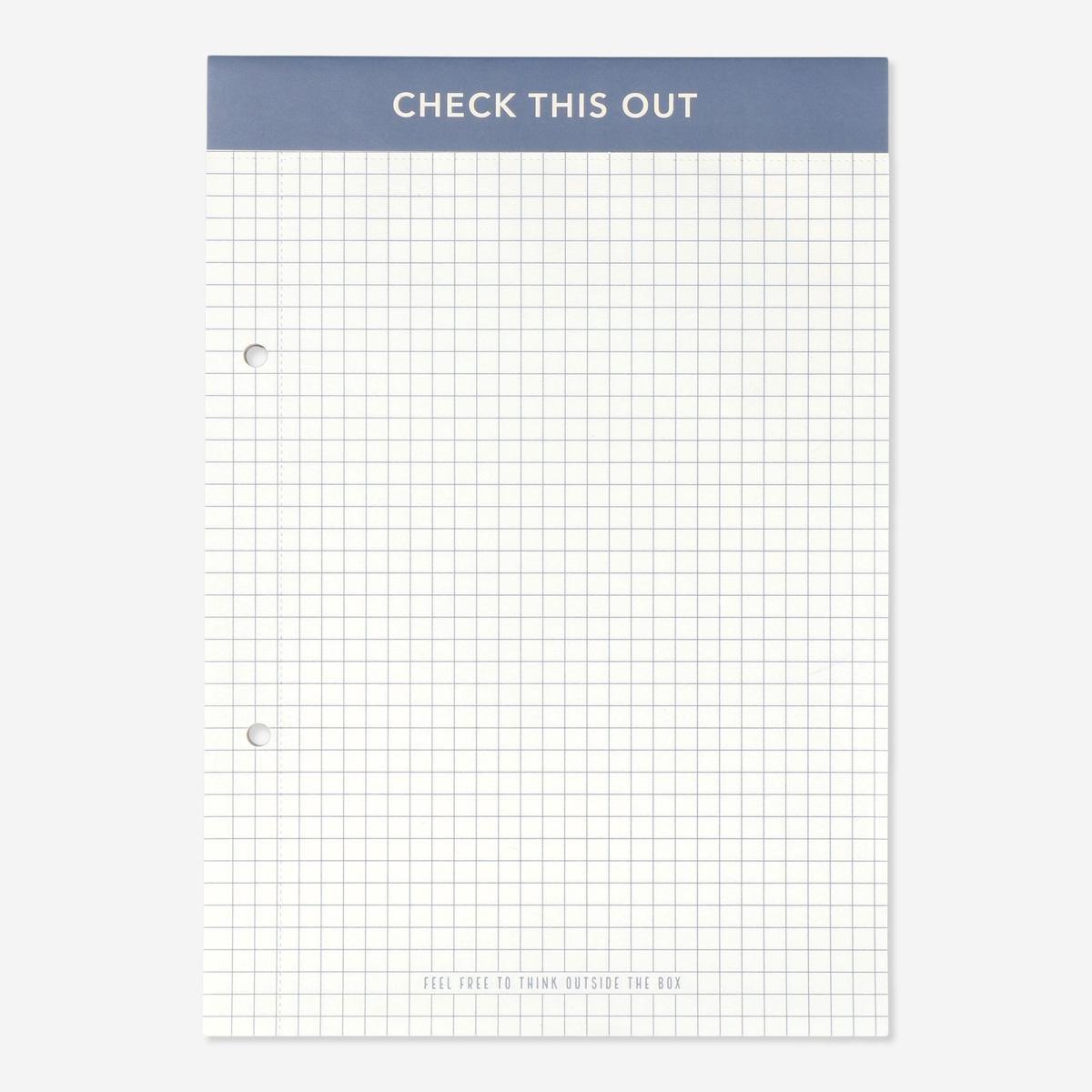 White Notepad. A5