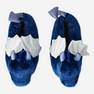 Blue dragon slippers. 34-35