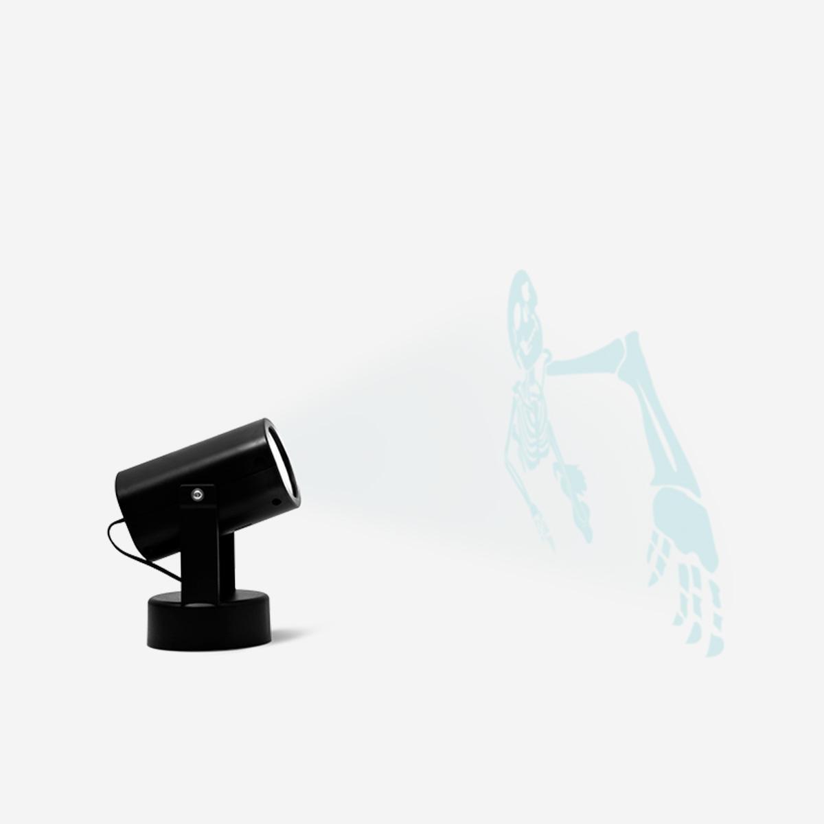 Black Halloween Projector Lamp