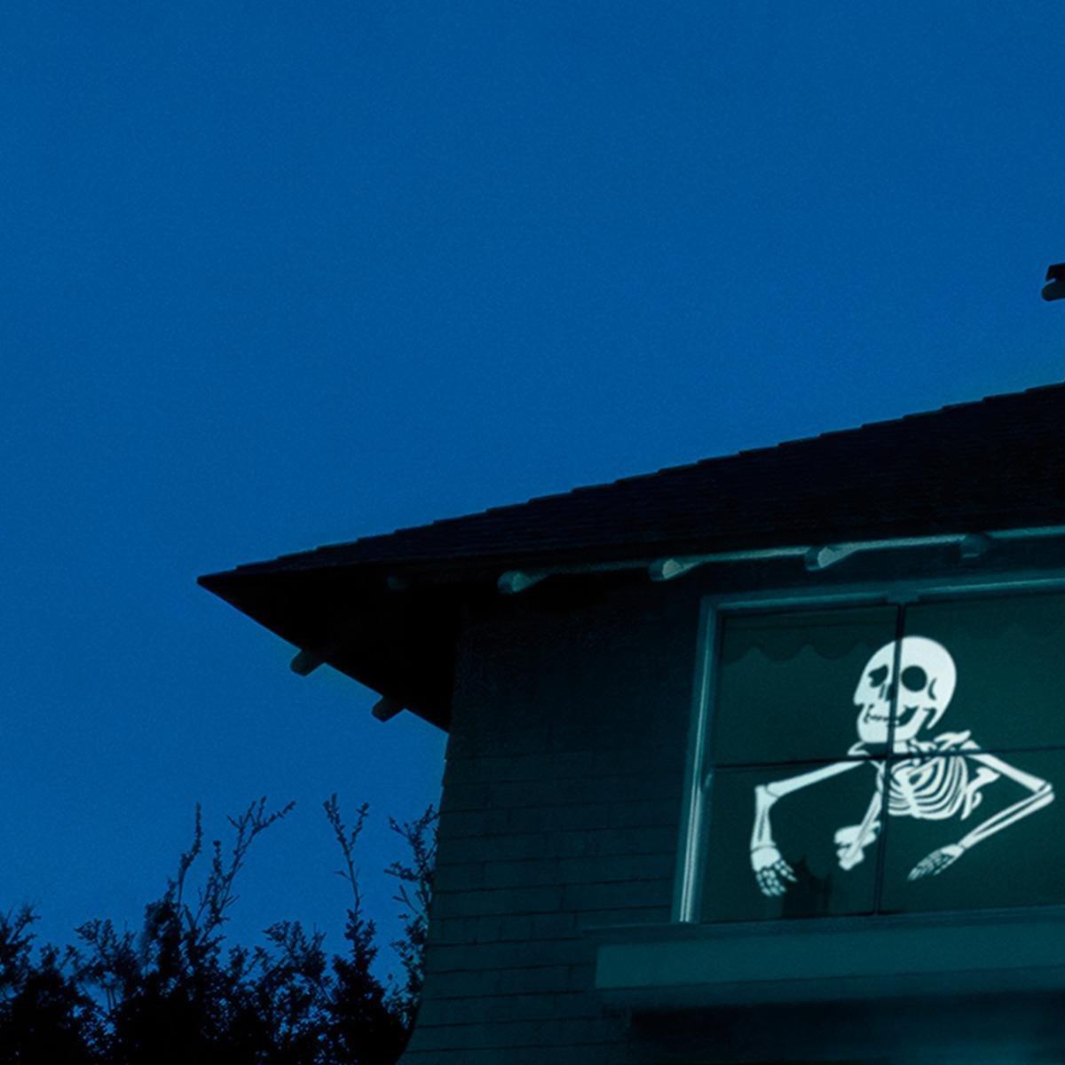 Black Halloween Projector Lamp