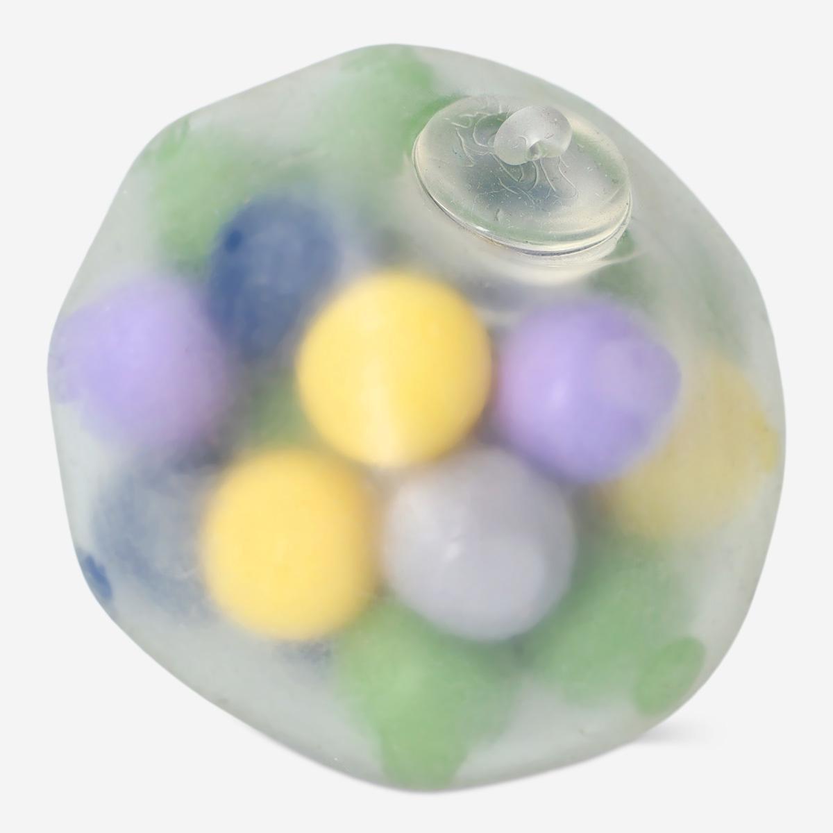 Multicolour squeeze-me ball