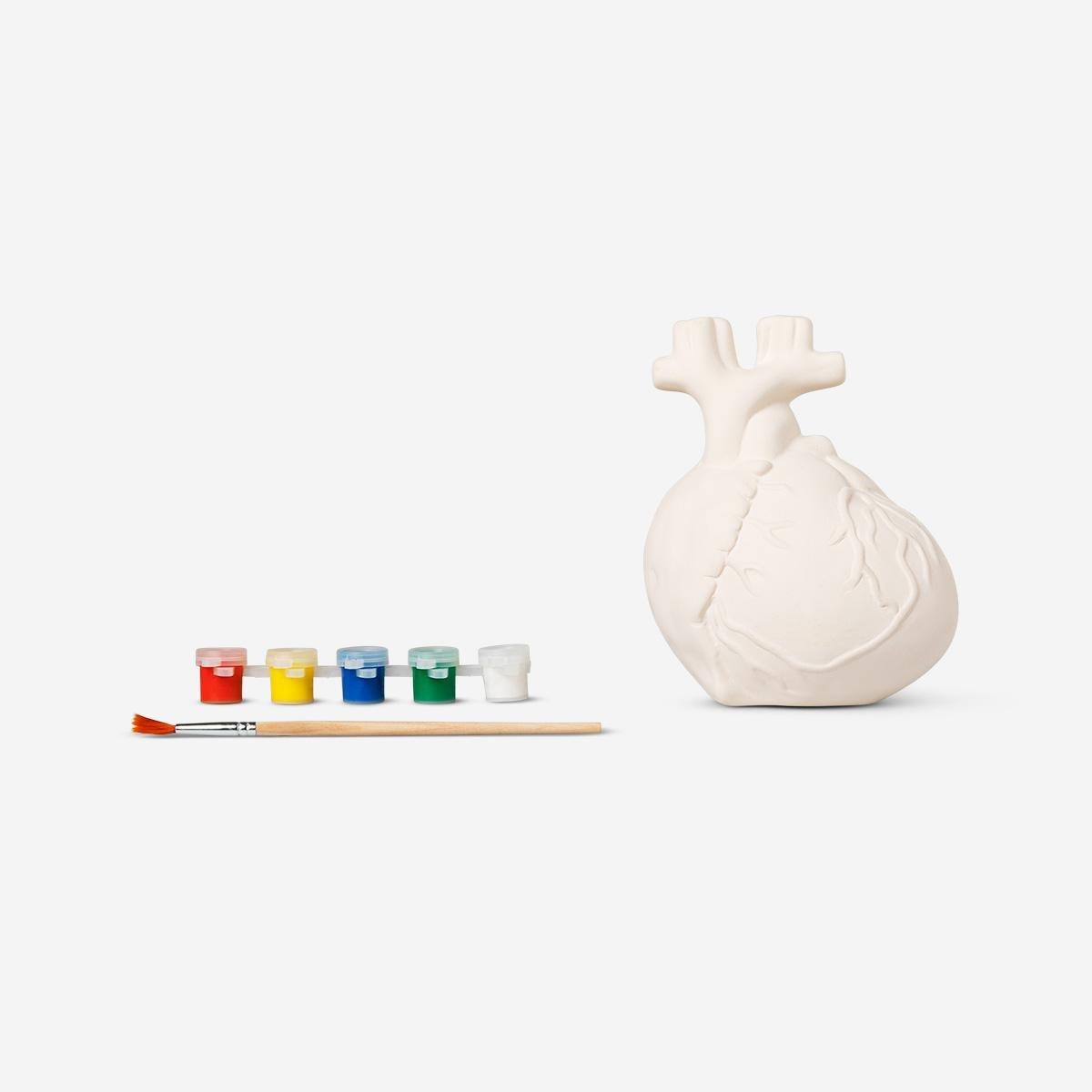 Multicolour Paint-Your-Own Heart