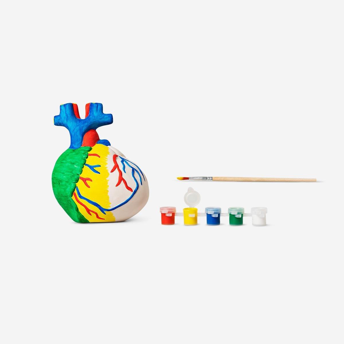 Multicolour Paint-Your-Own Heart