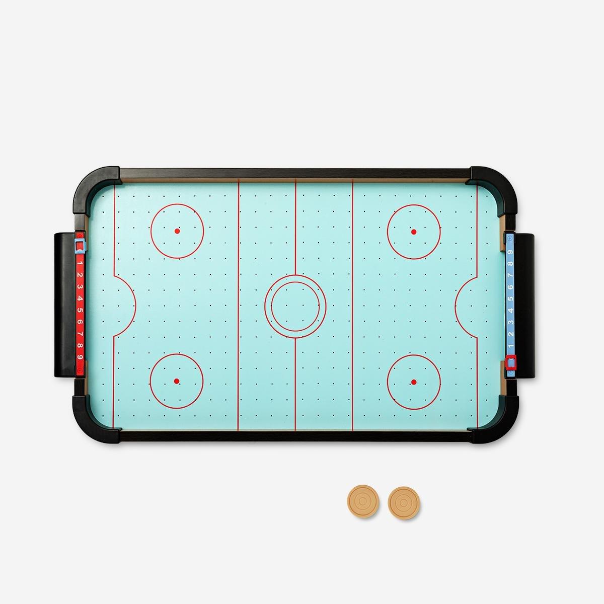 Multicolour Wooden air hockey