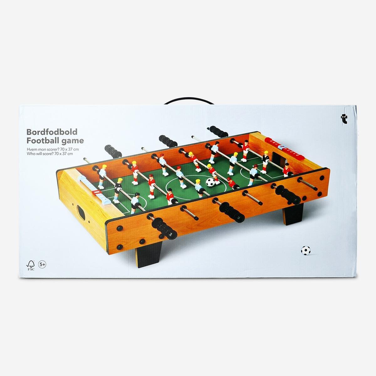 Multicolour Wooden Football Game