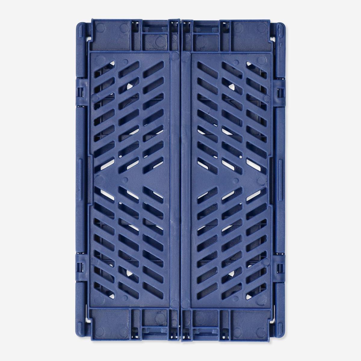 BLUE       Collapsible storage box. Small
