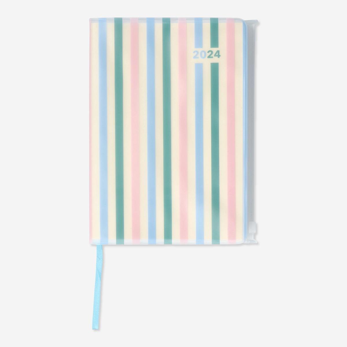 Multicolour daily diary. a5