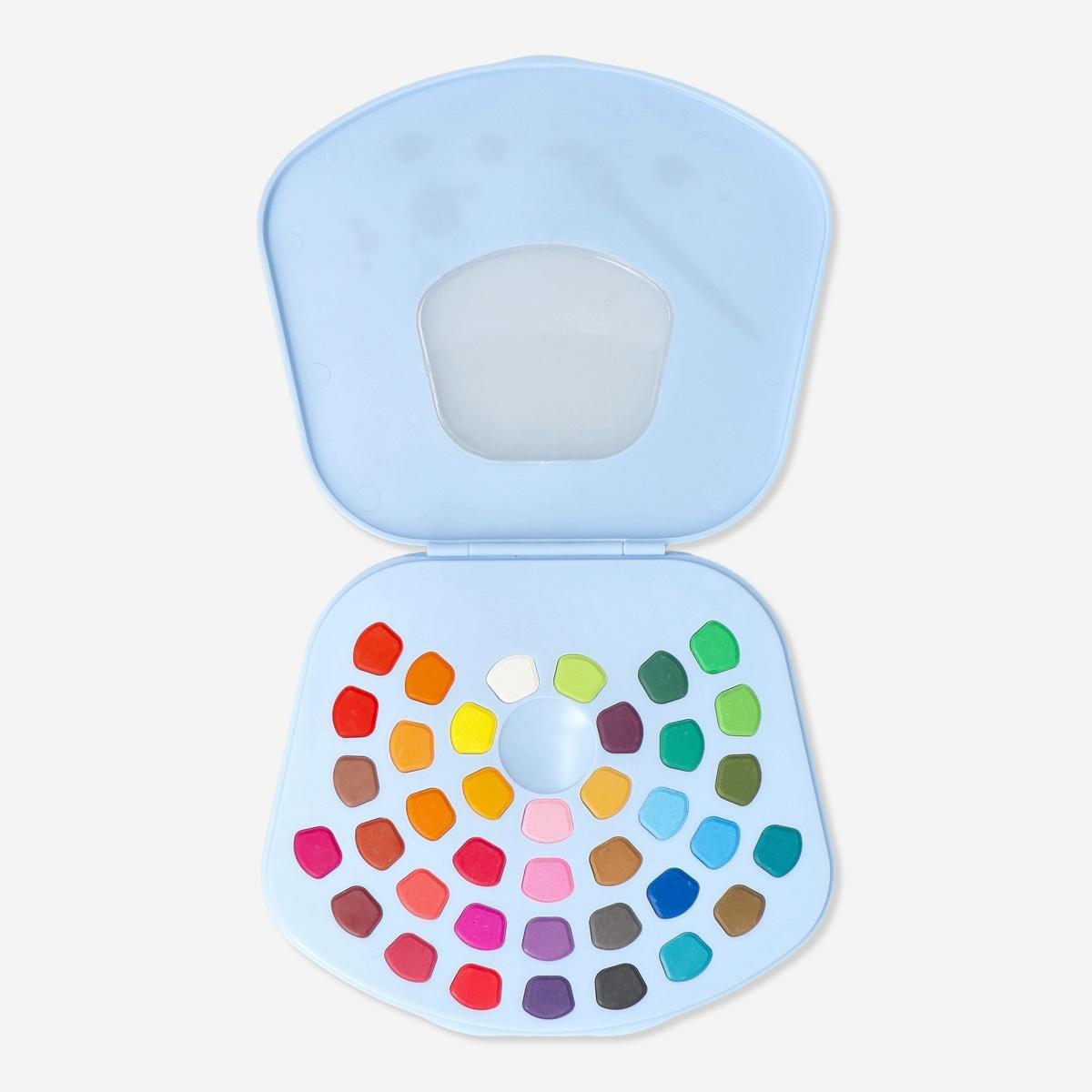 Multicolour Watercolour