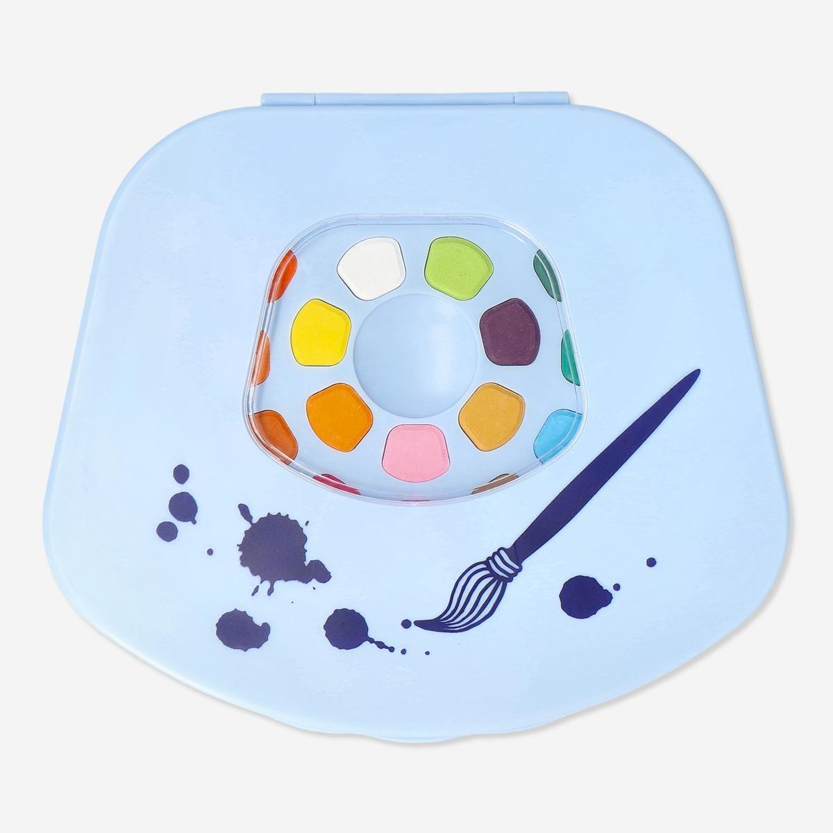 Multicolour Watercolour