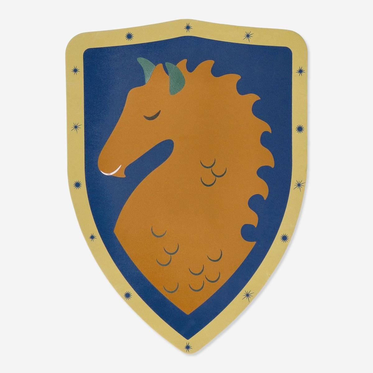Multicolour foam shield