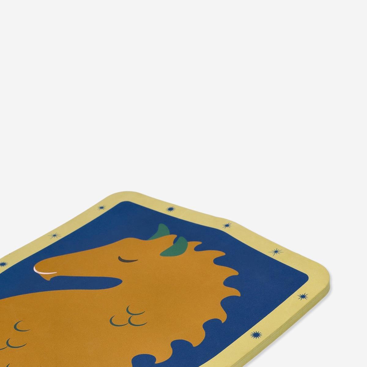 Multicolour foam shield