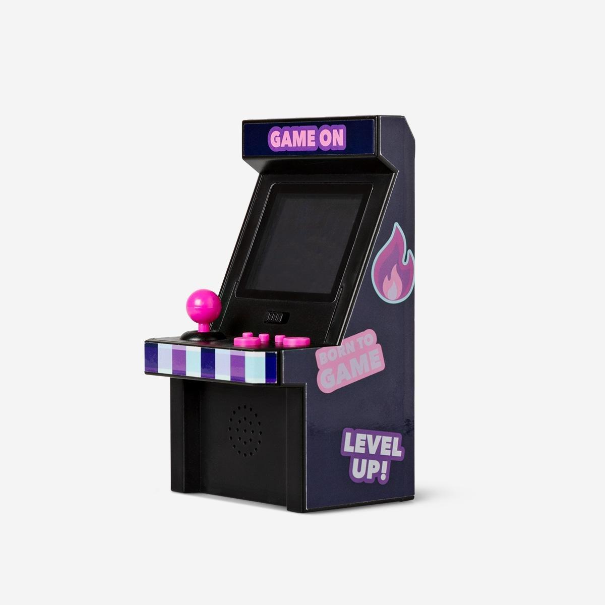 Black arcade machine