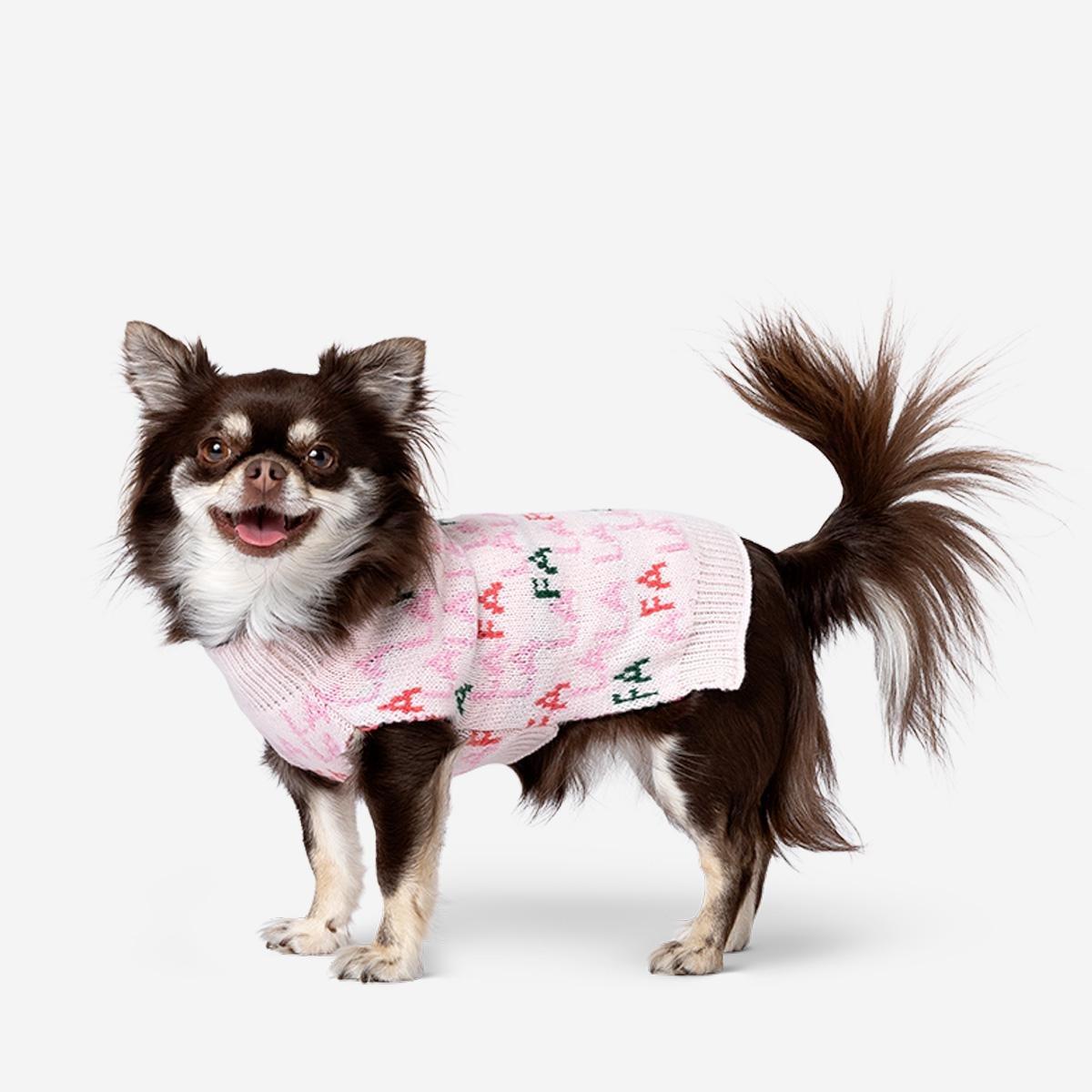 Pink dog sweater Flying Tiger UAE