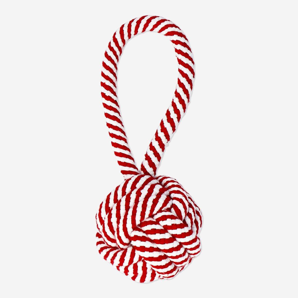 Red pet toy