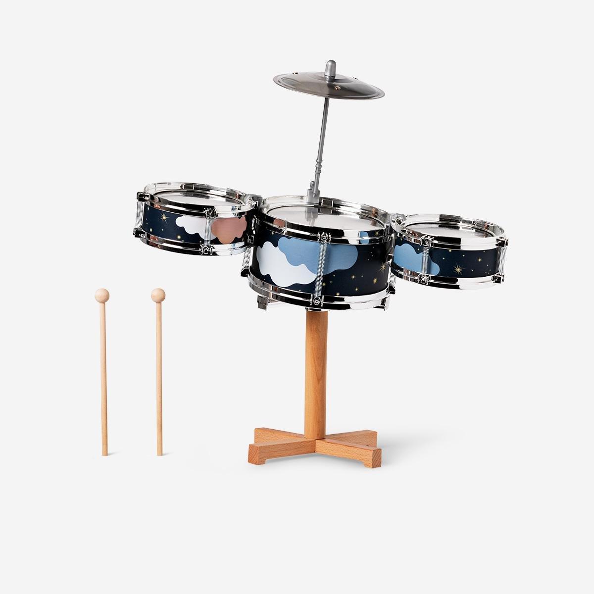 Multicolour drum kit