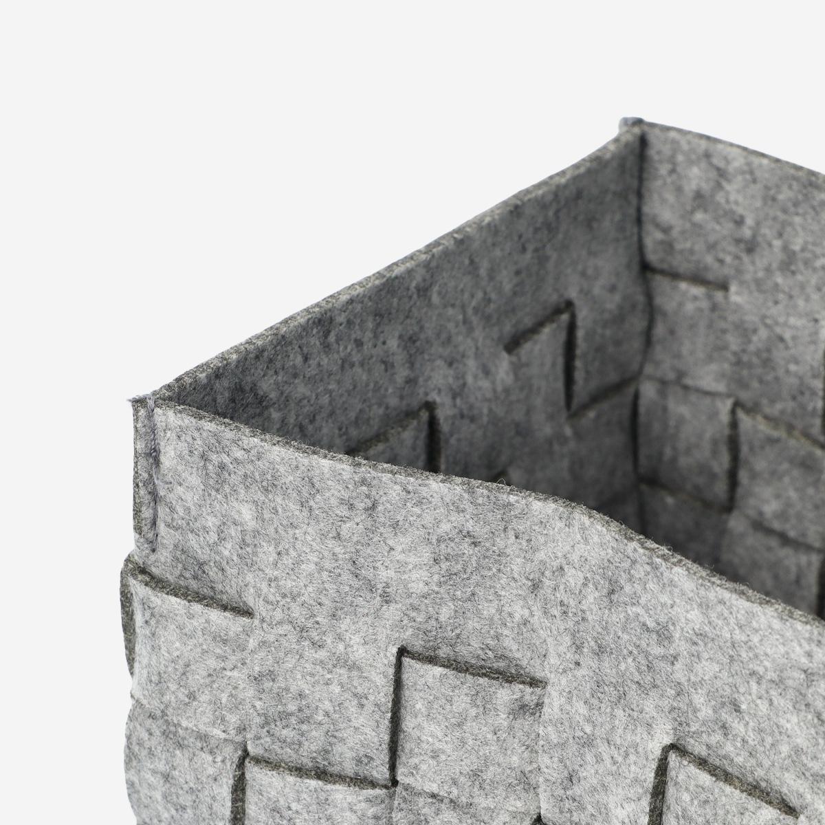 GREY       Storage basket
