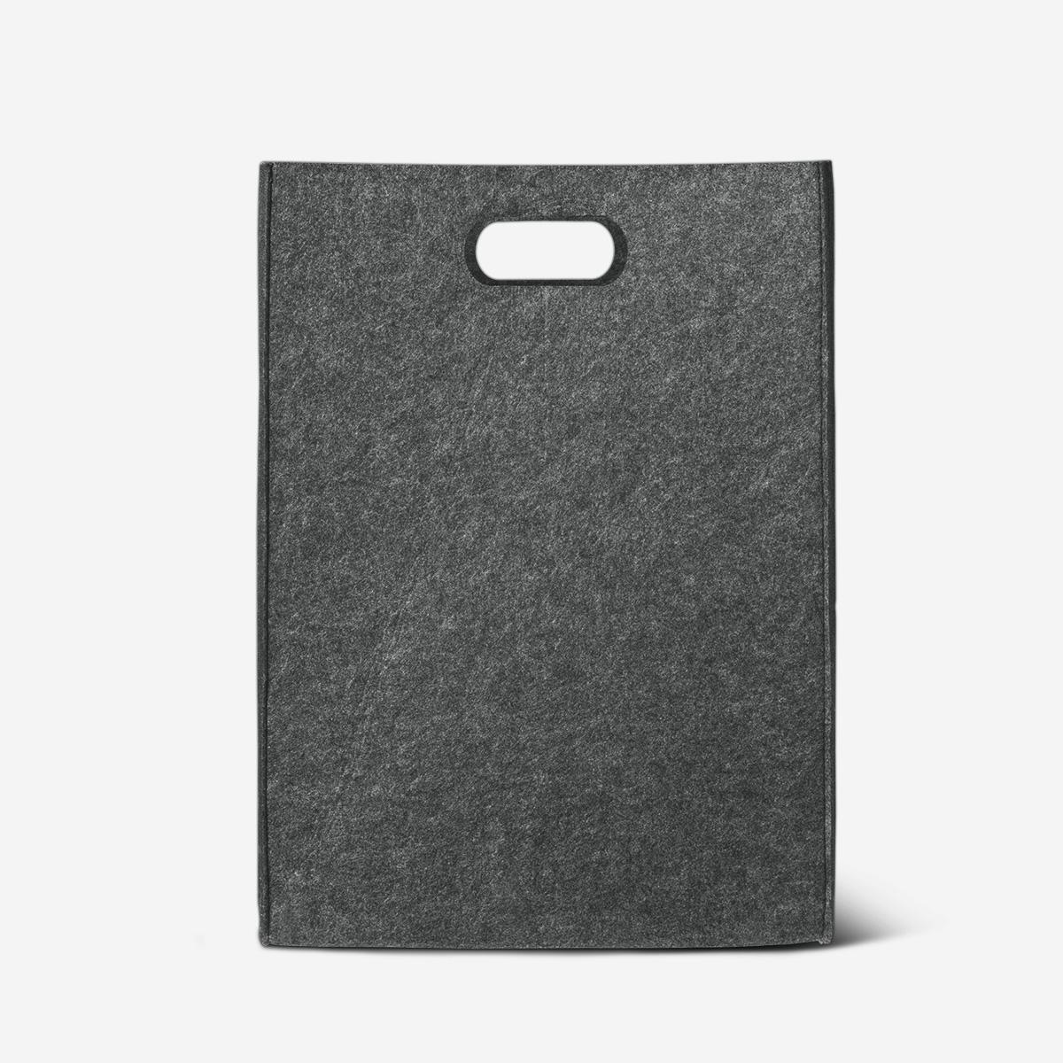 GREY       Laundry basket