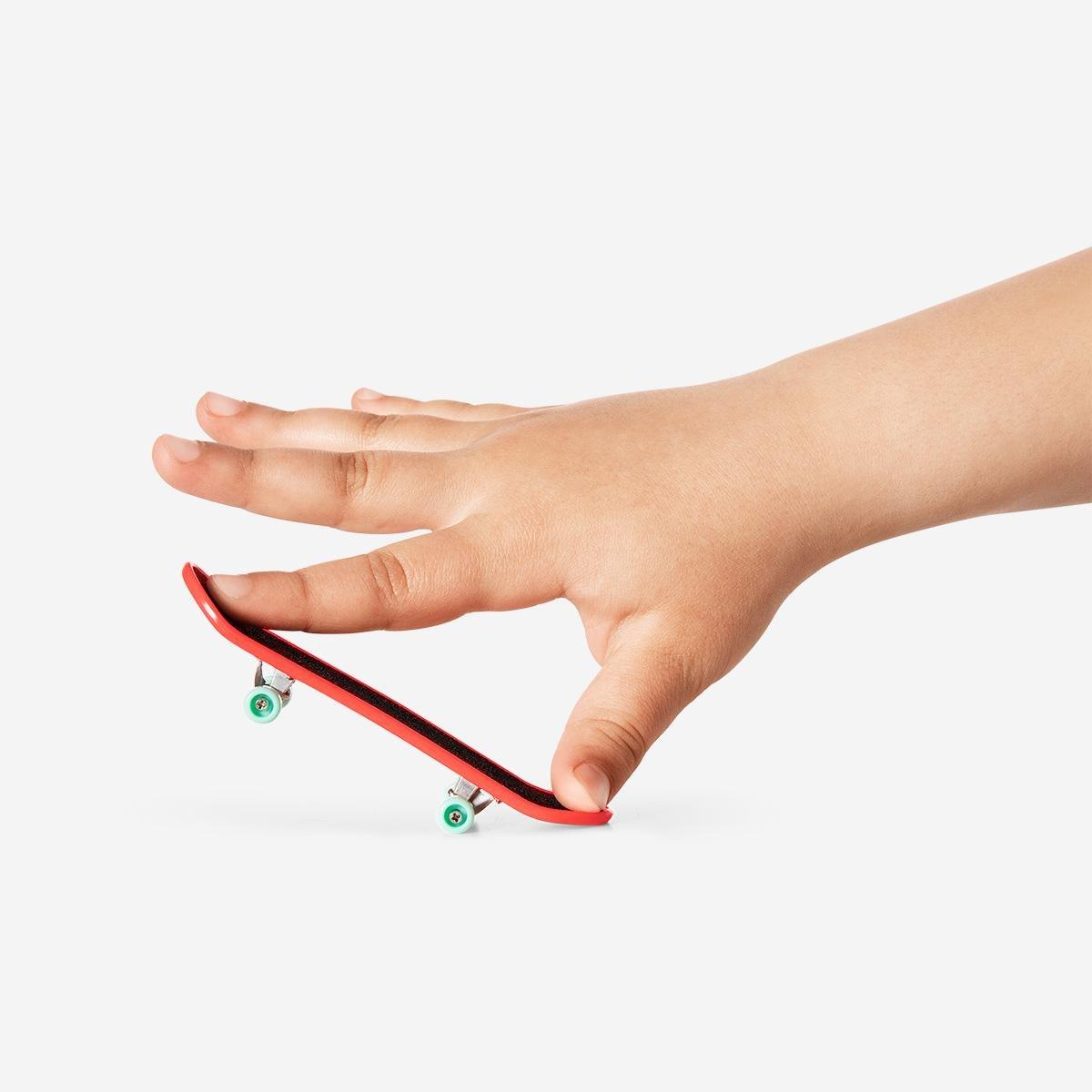 Black finger skateboard